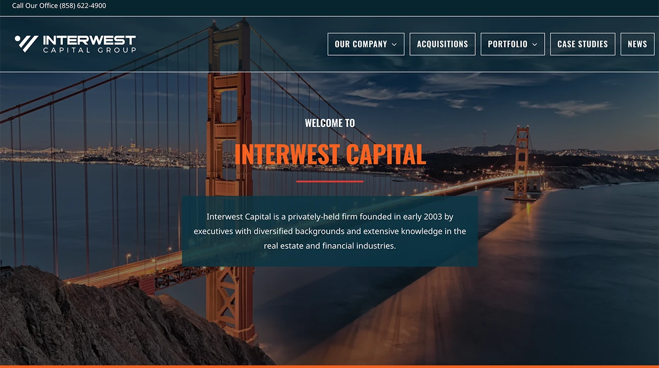 Interwest Capital Corporation